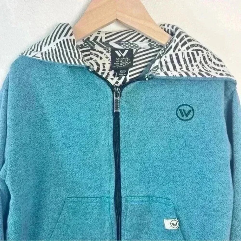 Shaun White Boys Long Sleeve Zipper Hoodie Size XS